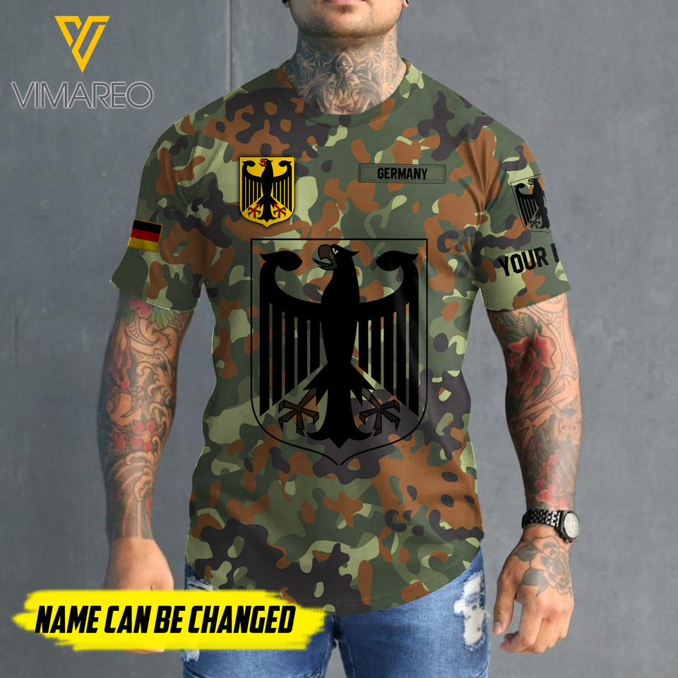 Customized GERMANY 3D PRINTED SHIRT 1607MQ