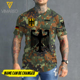 Customized GERMANY 3D PRINTED SHIRT 1607MQ