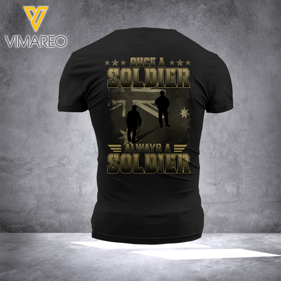 Australia Soldier Tshirt 3d all print 2906MQ