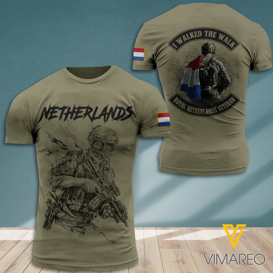 Netherlands Veteran Tshirt 2307MQ