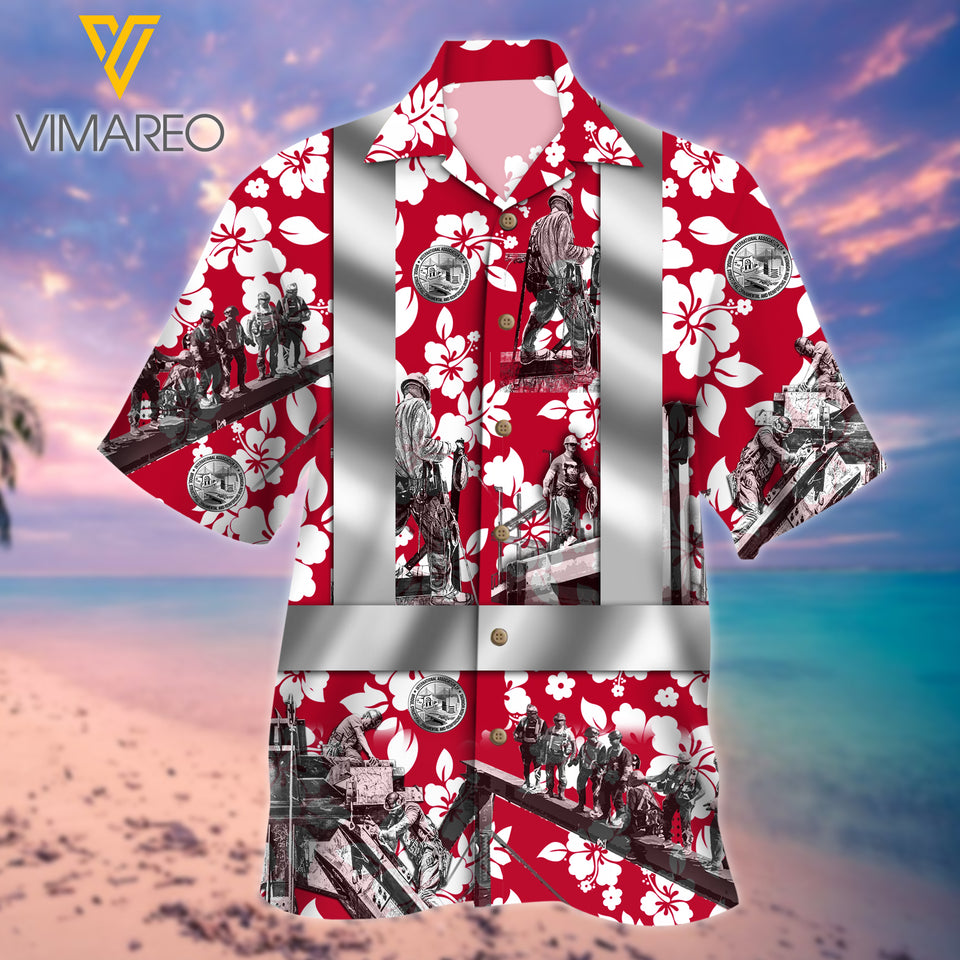 Ironworker Safety 3D Printed Mens Shirt JUL-MA12