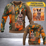 Personalized Heeler Hunting Hoodi 3D Printed QTHY2406