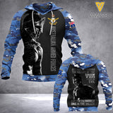 Australian Armed Force HOODIE 3D PRINTED MAY-MD06