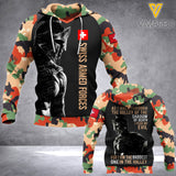 Swiss Armed Force HOODIE 3D PRINTED MAY-MD06