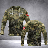 Austrian army Art combat personalized HOODIE 3D PRINTED