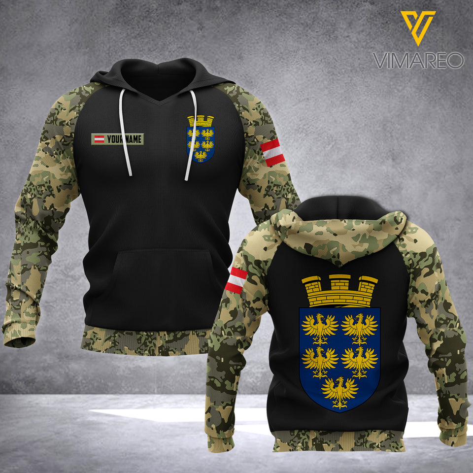 PERSONALIZED Niederösterreich CAMO HOODIE PRINTED JUE-MD17