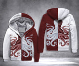 OCTOPUS FLEECE HOODIE 3D PRINTED NQA