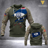 Wyoming HOODIE 3D TL83 LAW