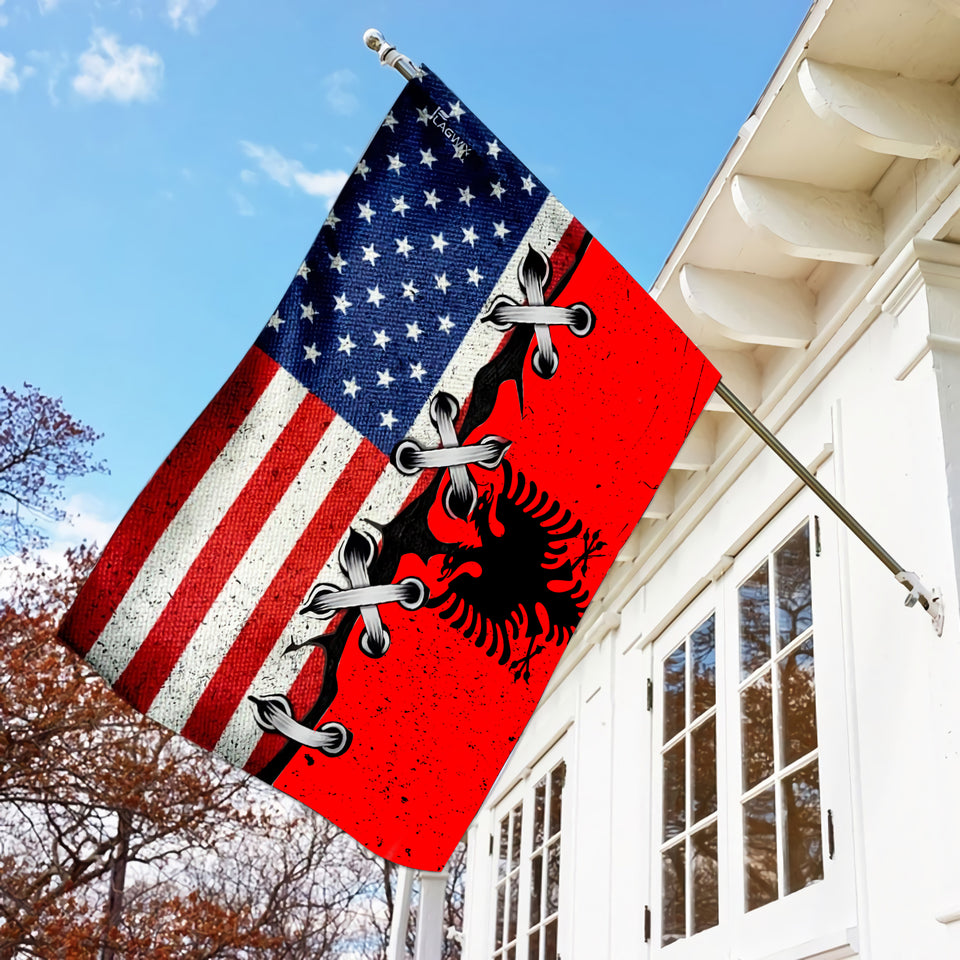 PHN Flag of the USA and Albanian parts APR-MQ20