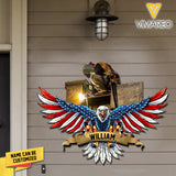 Personalized Ironworker Metal Sign SEP-QH14