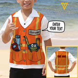 engineerr CUSTOMIZE KID HAWAII SHIRT 3D TMT