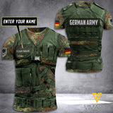 PHN Personalized German Army 3D Printed Shirt APR-DT07