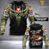 PHN PERSONALIZED AUSTRIA ARMY HOODIE 3D PRINTED MAY-QH11