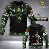 PHN PERSONALIZED DANISH ARMY HOODIE 3D PRINTED MAY-LN12