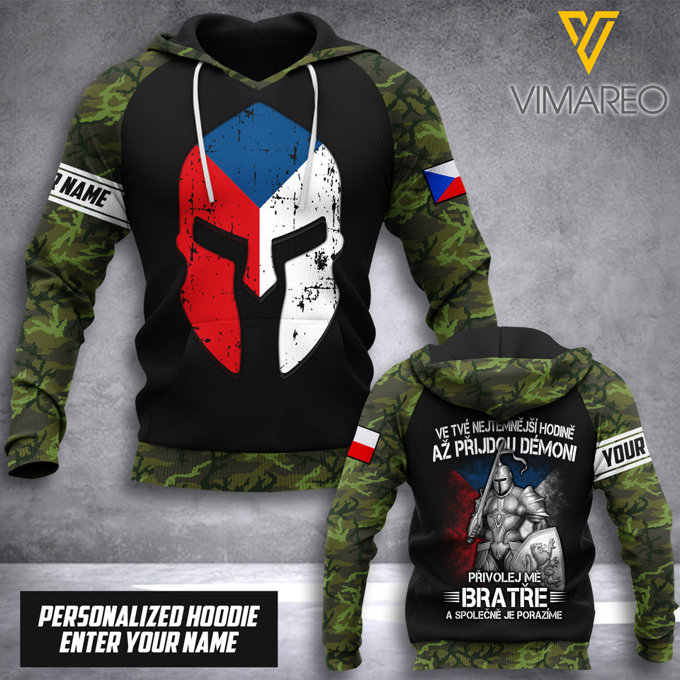 PHN PERSONALIZED Czech HOODIE 3D PRINTED MAR-DT30