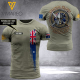 PHN PERSONALIZED AUSTRALIAN ARMY HOODIE 3D PRINTED APR-QH07