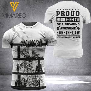 PHN HAPPY MOTHER'S DAY - SON IN LAW IRONWORKER TSHIRT PRINTED APR-QH09