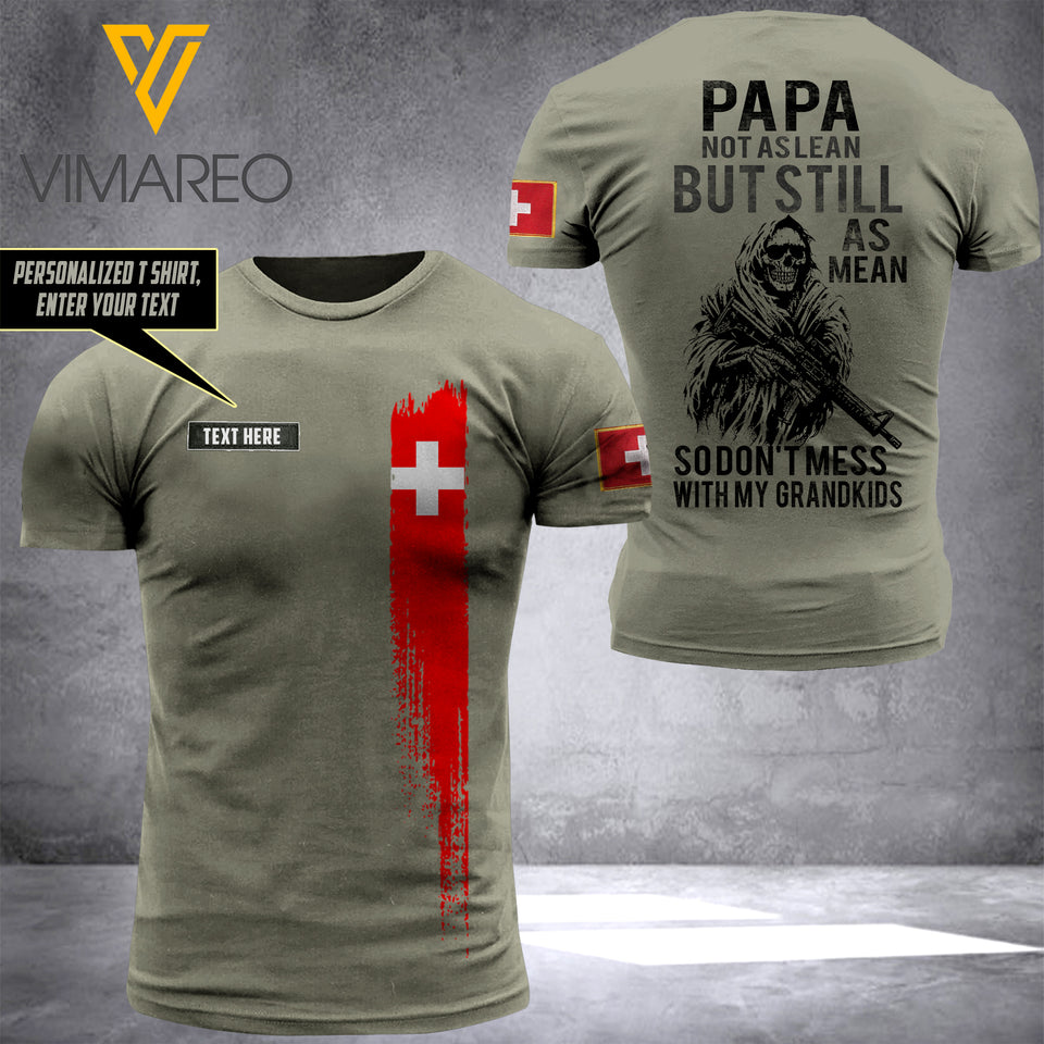 PHN PERSONALIZED SWISS TSHIRT PRINTED MAY-QH05