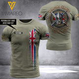 PHN PERSONALIZED BRITISH ARMY HOODIE 3D PRINTED APR-QH07