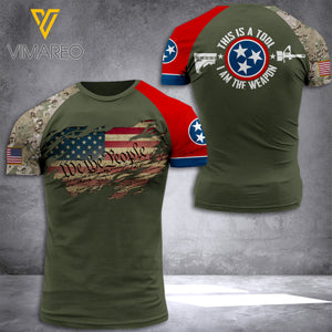 PHN TENNESSEE CAMO TSHIRT PRINTED MAY-DT04