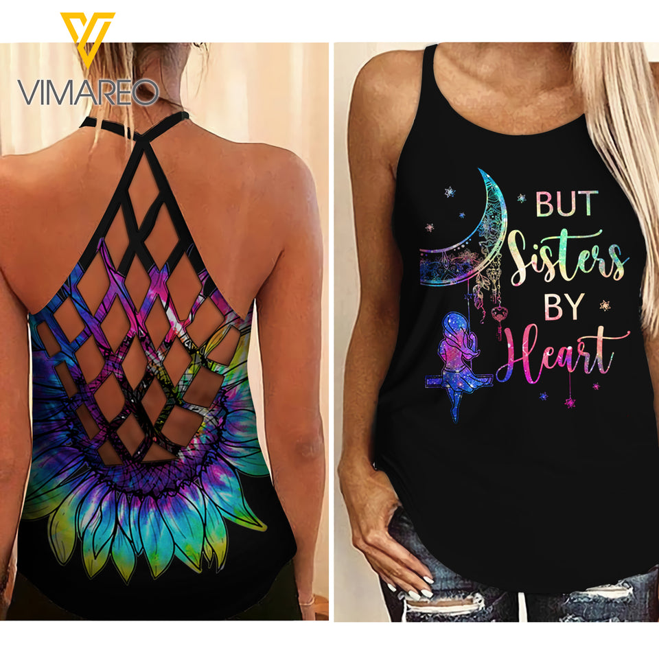 PHN Sisters Criss-Cross Open Back Camisole Tank Top 2 style MAR-QH31