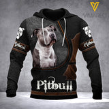 Pitbull hoodie 3d - All over print 100621