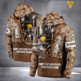 Plumber camo Mask Hoodie 3d printed dh 2002