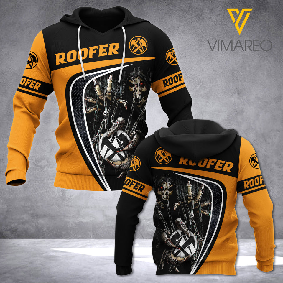 Customized Roofer Hoodie 3D Printed EZQ130521