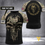 Customized British Soldier 3D Printed Combat Shirt EZHQ090621
