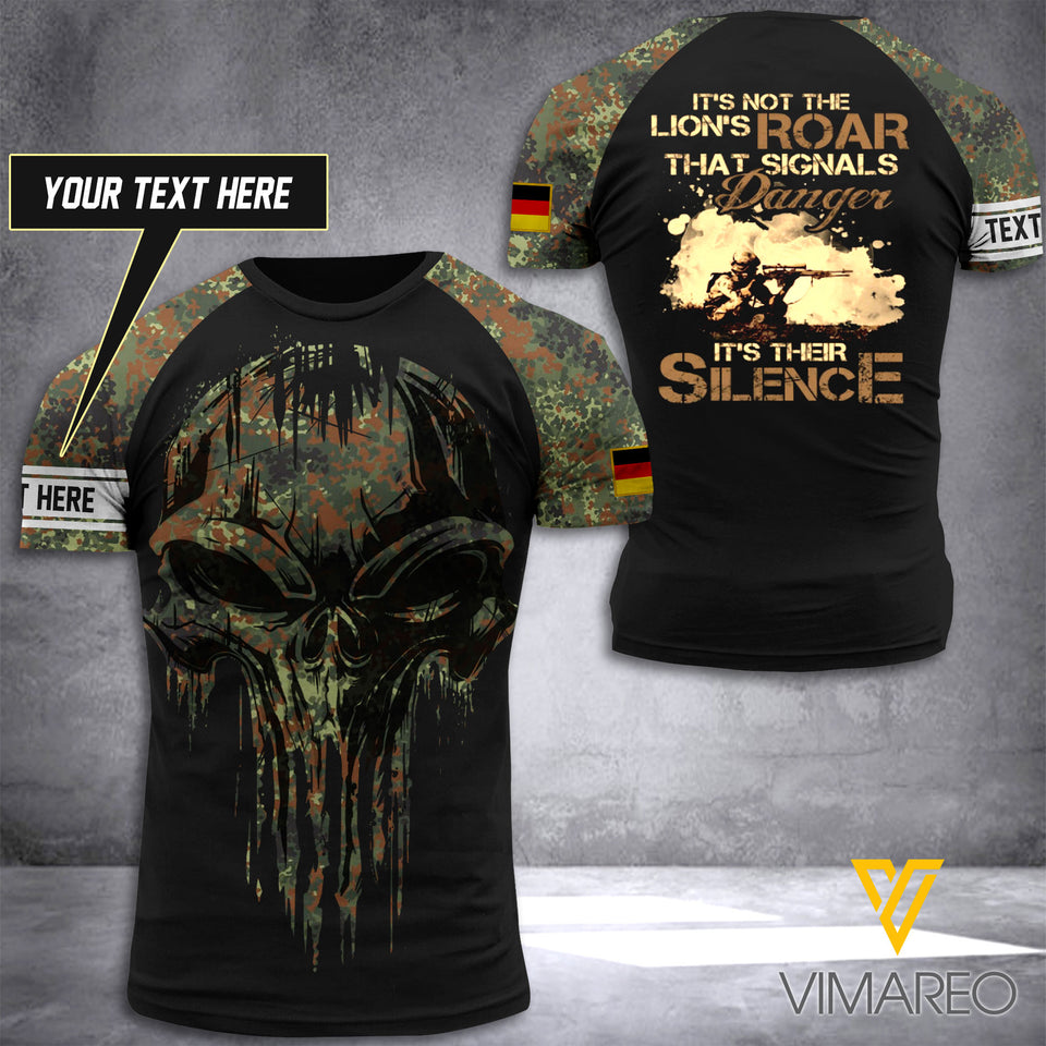 Customized German Soldier Combat 3D Printed Shirt/Hoodie EZHQ070621