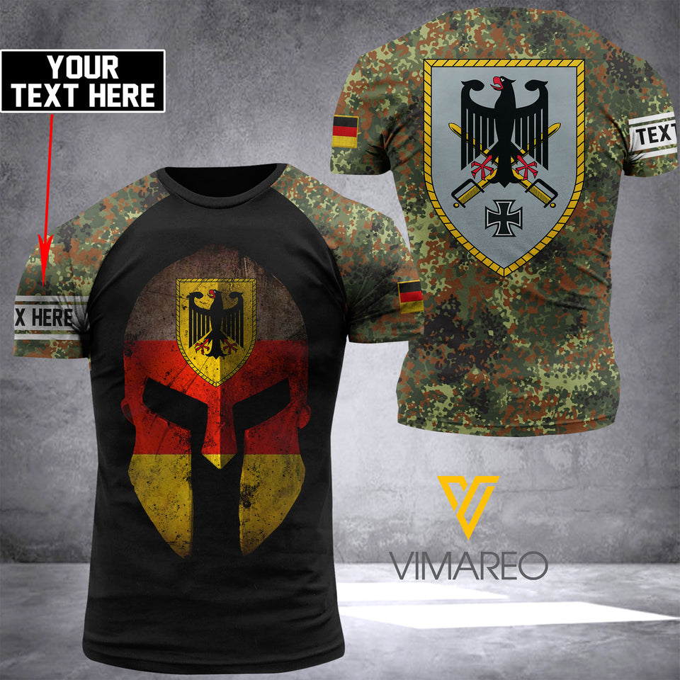 Customized German soldier 3D Printed Combat Shirt EZQ1604