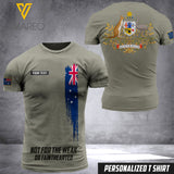 Customized Australian Soldier 3D Printed Combat Shirt EZQ144
