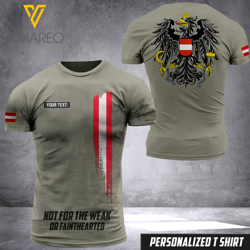 Customized Austrian Soldier 3D Printed Combat Shirt EZQ144