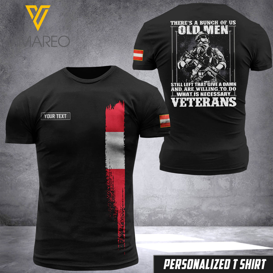 Customized Austrian Soldier 3D Printed Combat Shirt EZHQ3006