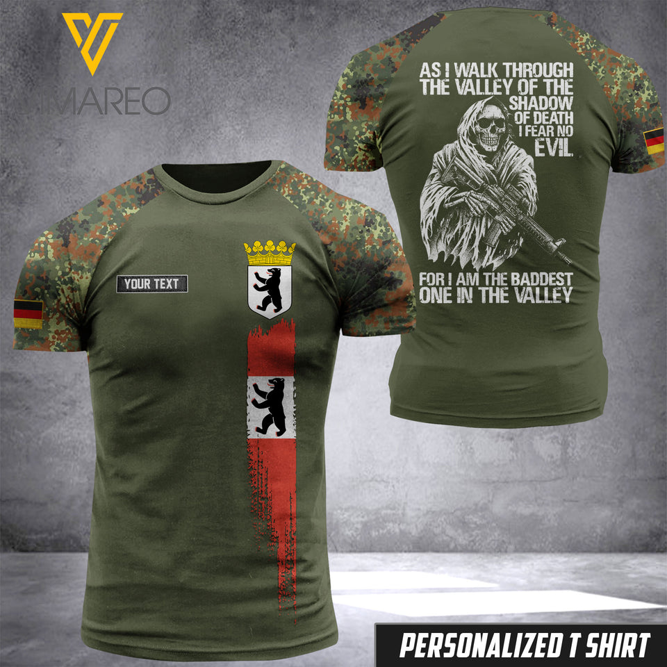 Customized Berlin Soldier 3D Printed Shirt EZQ064