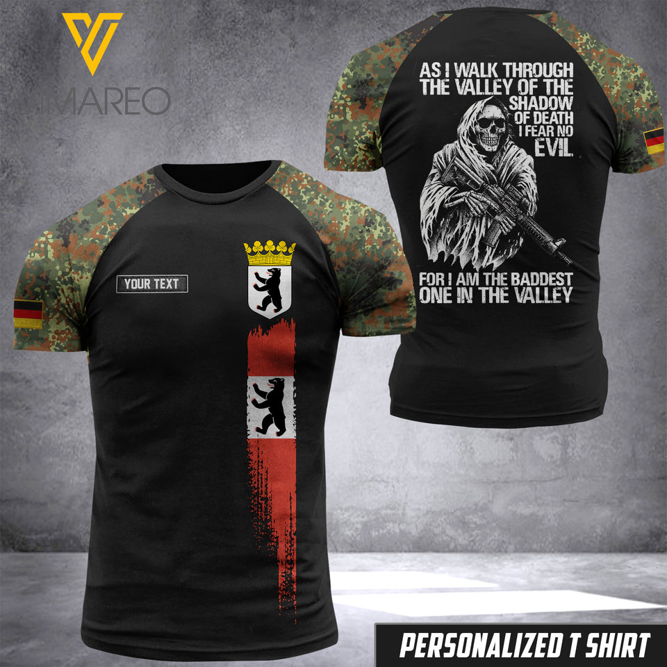 Customized Berlin Soldier 3D Printed Shirt EZQ064