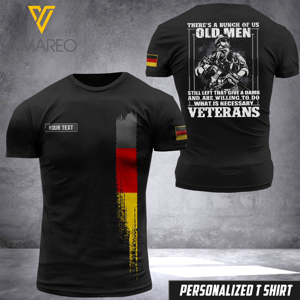 Customized German Soldier 3D Printed Combat Shirt EZHQ3006