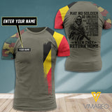Customized Belgian soldier 3D Printed Shirt EZT1507