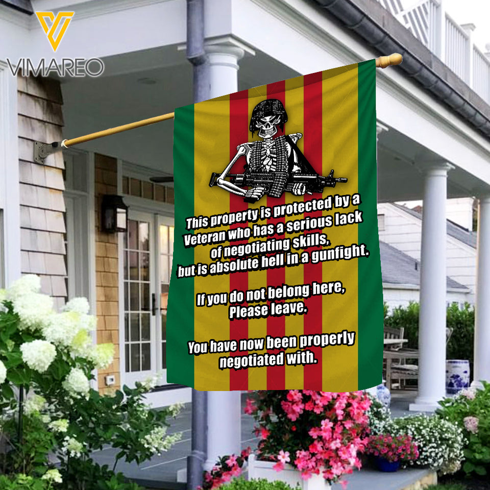 Vietnam Veteran Flag EZN1305