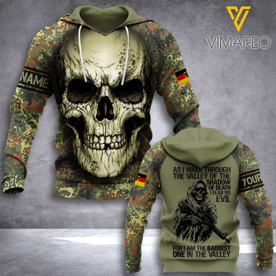 Customized German Soldier 3D Printed Combat Shirt EZQ090621