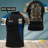 Customized West Virginia Hunter 3D Printed Combat Shirt EZT0207