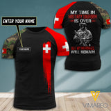 Customized Swiss Soldier 3D Printed Combat Shirt EZT290621
