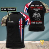 Customized British Soldier 3D Printed Combat Shirt EZT290621