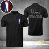 GOLFER POLO SHIRT 3D PRINTED 150322