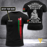 Customized Belarus Soldier 3D Printed Shirt EZT074