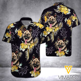 German Shepherd 3d Printed Hawaii Shirt EZQ210621