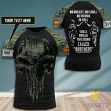Customized Spanish Soldier 3D Printed Combat Shirt EZT250621