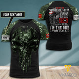 Customized Denmark Soldier 3D Printed Combat Shirt EZT150621