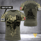 Customized Austrian Soldier 3D Printed Combat Shirt EZT070621