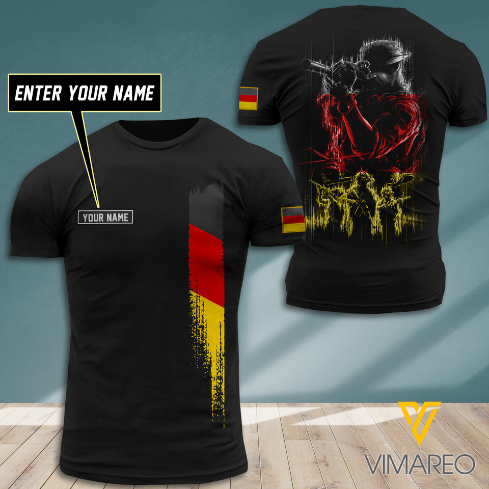 Customized Germany Soldier 3D Printed Combat Shirt EZT300621